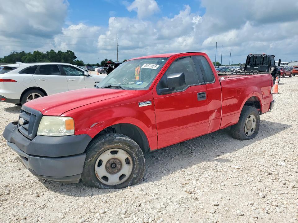 2007 Ford F-150 lightning VIN 1FTRF12287KC49249 COPART salvage auction — FRONT END, Tx - Salvage Vehicle Title, sold $375 on 2026-07-09 (photo 1)