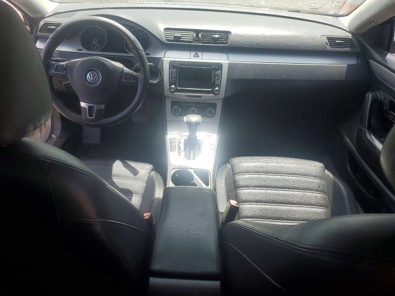 2010 Volkswagen Cc VIN WVWML7AN5AE503765 COPART salvage auction — FRONT END, TX - SALVAGE VEHICLE TITLE (P), sold $100 on 2026-07-30 (photo 8)