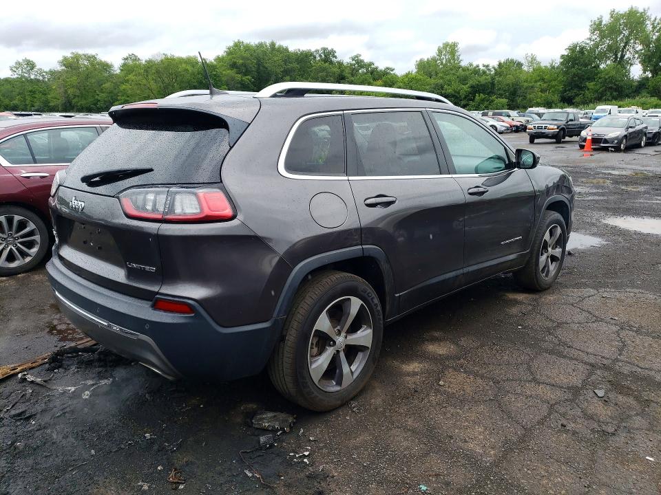 2019 Jeep Cherokee VIN 1C4PJMDN2KD268973 COPART salvage auction — FRONT END, Pa - Cert Of Title, sold $525 on 2026-07-22 (photo 3)
