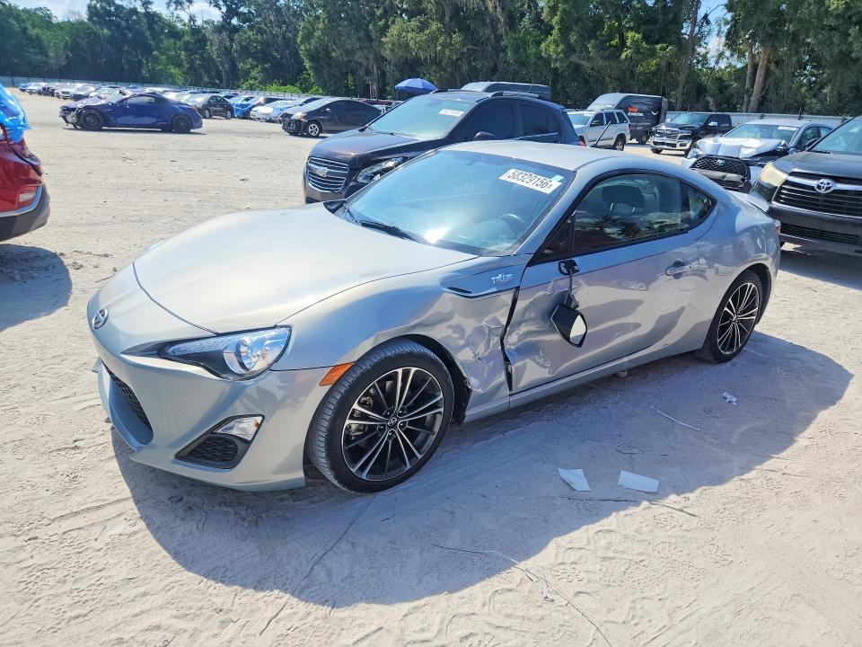 2013 Scion Fr-s VIN JF1ZNAA13D2729938 COPART salvage auction — SIDE, Fl - Cert Of Title Slvg Rebuildable, sold $4,350 on 2026-07-14 (photo 1)