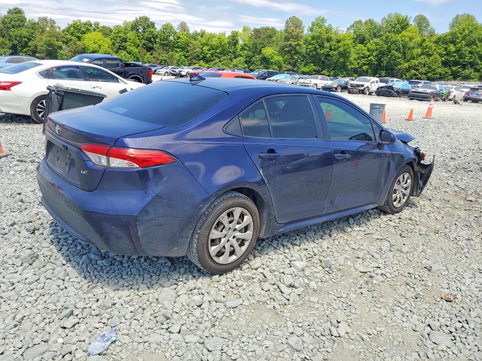 2021 Toyota Corolla VIN JTDEPMAE5MJ158997 COPART salvage auction — FRONT END, Fl - Dealer Only Clean Title, sold $5,500 on 2026-07-30 (photo 3)