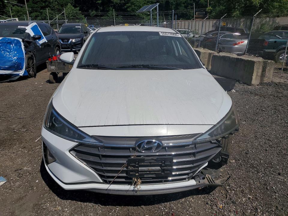 2020 Hyundai Elantra VIN 5NPD84LF4LH631455 COPART salvage auction — FRONT END, Md - Cert Of Salvage > 75% Damage, sold $2,250 on 2026-07-02 (photo 5)