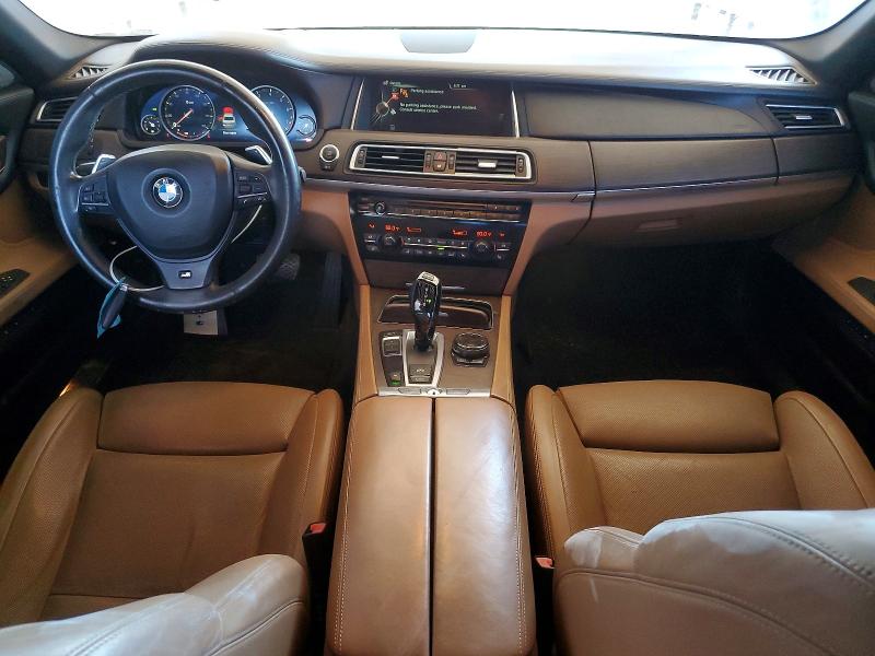 2014 BMW 7er VIN WBAYA8C51ED825077 COPART salvage auction — FRONT END, Az - Cert Of Title - Salvage, sold $550 on 2026-07-21 (photo 8)
