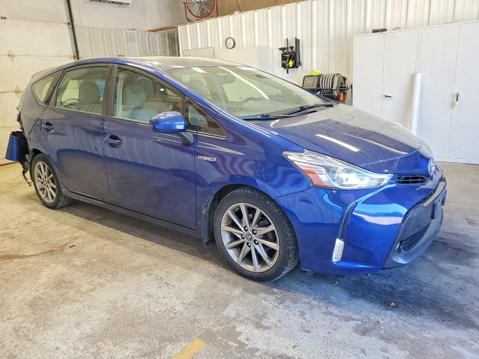 2017 Toyota Prius v VIN JTDZN3EU9HJ057826 COPART salvage auction — REAR END, Me - Cert Of Title-Salvage Collisio, sold $575 on 2026-07-23 (photo 4)