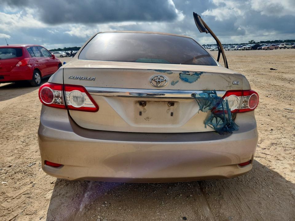 2012 Toyota Corolla VIN JTDBU4EE4C9171696 COPART salvage auction — ALL OVER, TX - NONREPAIRABLE TITLE (P), sold $275 on 2026-07-16 (photo 6)