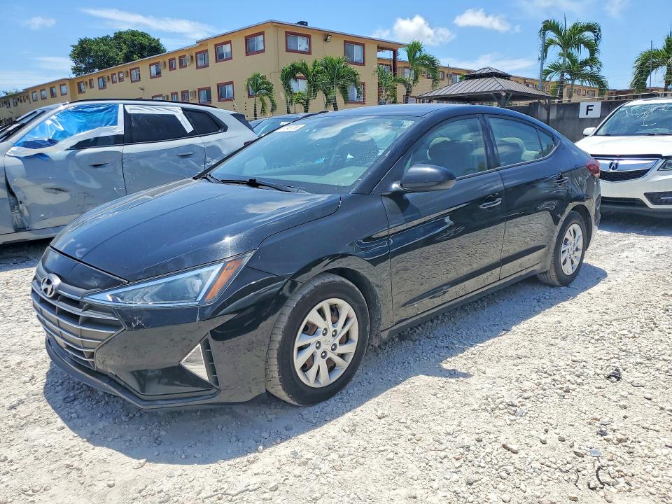 2019 Hyundai Elantra VIN 5NPD74LF9KH497107 COPART salvage auction — MINOR DENT/SCRATCHES, Ma - Cert Of Title-Salvage, sold $5,200 on 2026-07-03 (photo 1)
