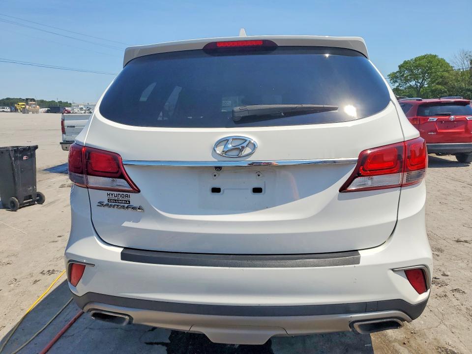 2017 Hyundai VIN KM8SM4HF5HU232414 COPART salvage auction — FRONT END, Tn - Salvage Certificate, sold $1,600 on 2026-07-27 (photo 6)