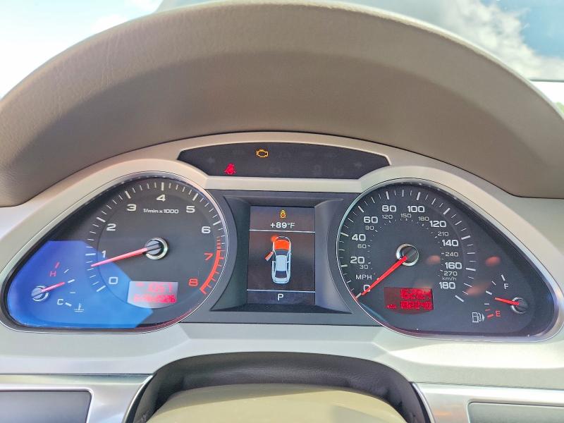 2011 Audi A6 VIN WAUKGAFB2BN017842 COPART salvage auction — FRONT END, Fl - Cert Of Title Slvg Rebuildable, sold $425 on 2026-07-17 (photo 9)