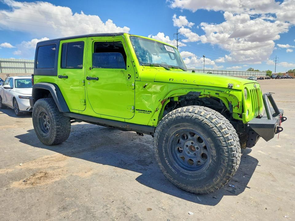 2012 Jeep Wrangler / VIN 1C4BJWFG3CL248677 COPART salvage auction — FRONT END, Sc - Cert Of Title-Salvage, sold $6,400 on 2026-07-09 (photo 4)