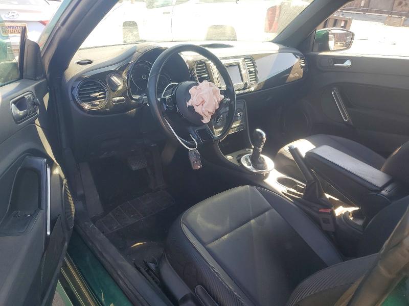 2018 Volkswagen Beetle VIN 3VWFD7ATXJM714746 COPART salvage auction — FRONT END, Ca - Salvage Certificate, sold $1,600 on 2026-07-19 (photo 8)