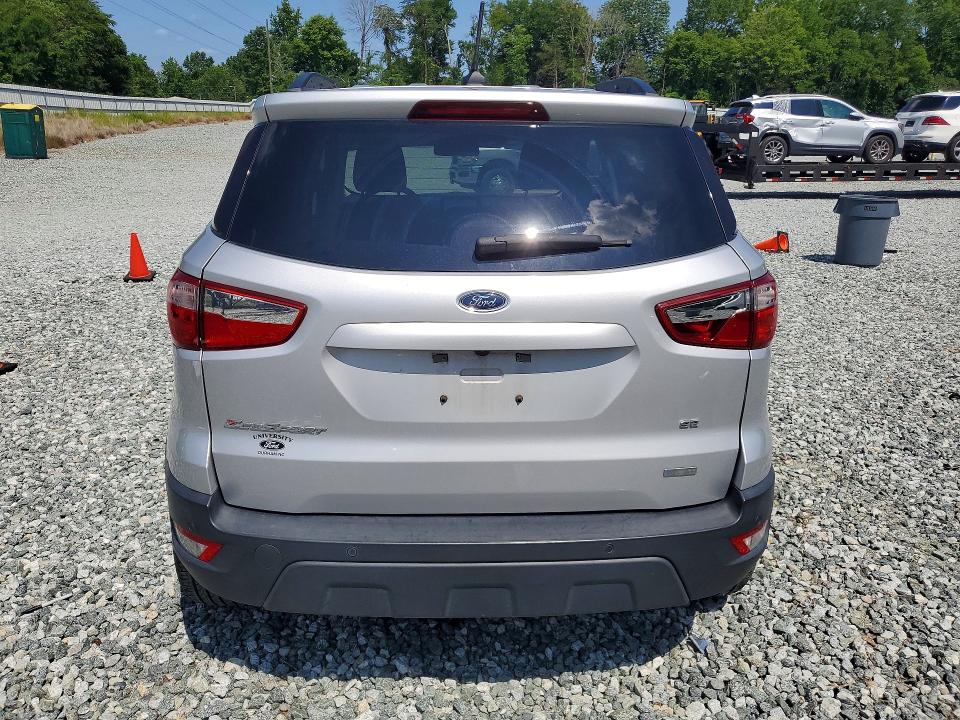 2020 Ford Ecosport VIN MAJ3S2GEXLC368151 COPART salvage auction — FRONT END, Nc - Salvage Certificate Of Title, sold $825 on 2026-07-22 (photo 6)