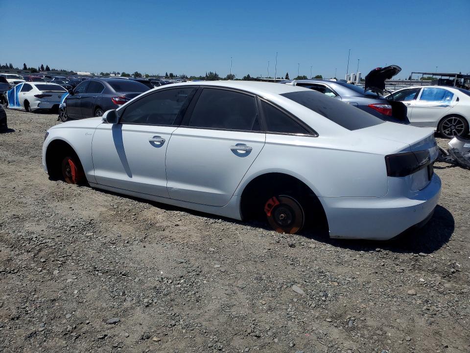 2014 Audi A6 VIN WAUFGAFC5EN147029 COPART salvage auction — VANDALISM, Ca - Salvage Certificate, sold $750 on 2026-07-02 (photo 2)