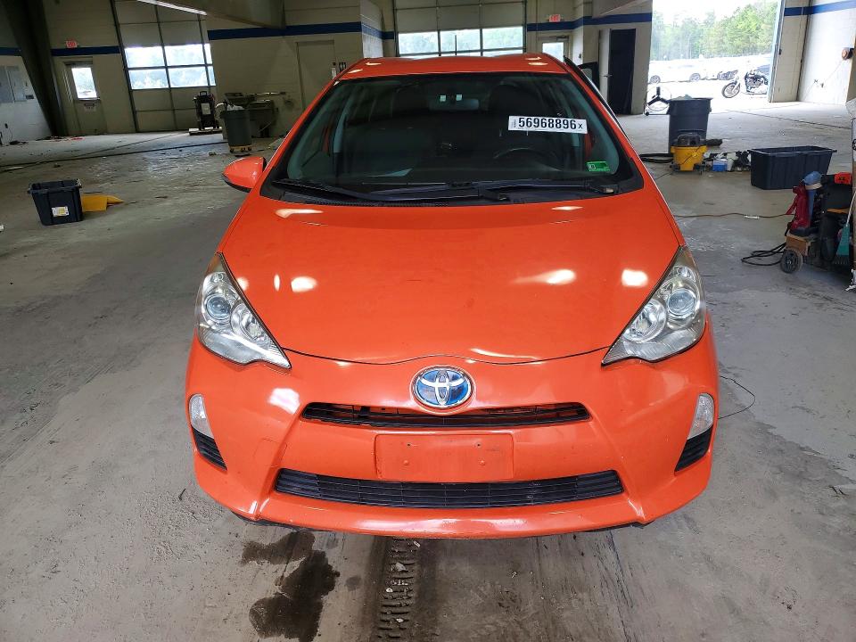 2012 Toyota Prius VIN JTDKDTB35C1023083 COPART salvage auction — FRONT END, Va - Cert Of Title - Salvage, sold $700 on 2026-07-02 (photo 5)