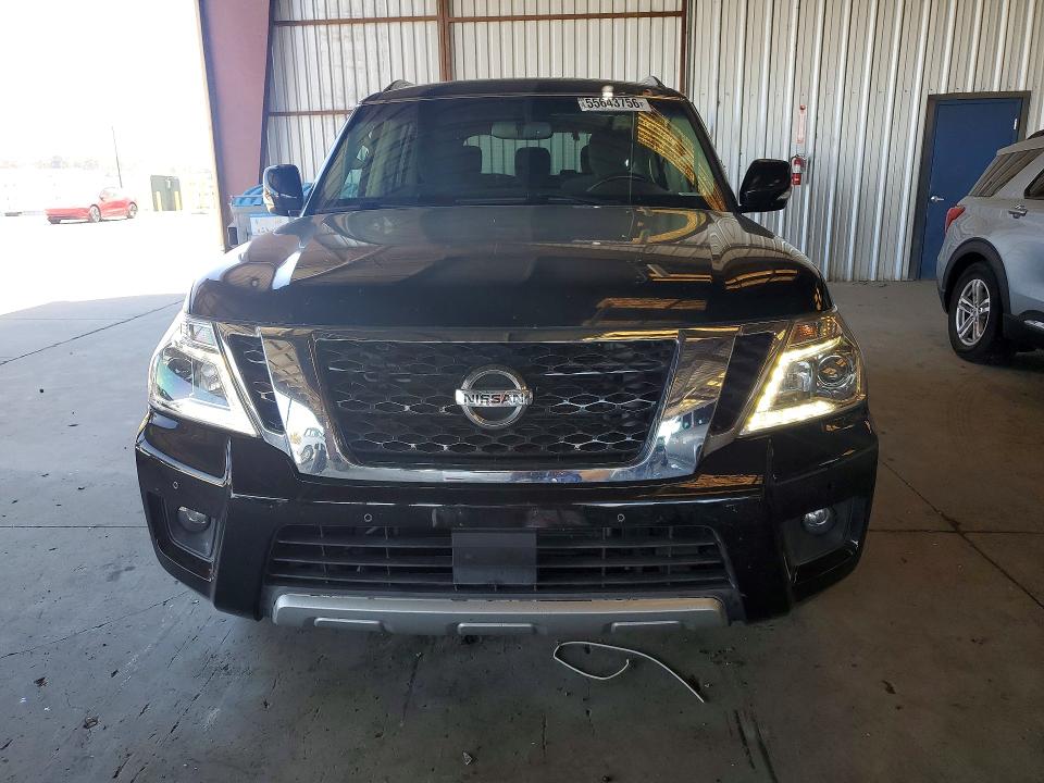 2017 Nissan Armada VIN JN8AY2NDXH9006176 COPART salvage auction — SIDE, CA - SALVAGE CERTIFICATE, sold $1,600 on 2026-07-16 (photo 5)