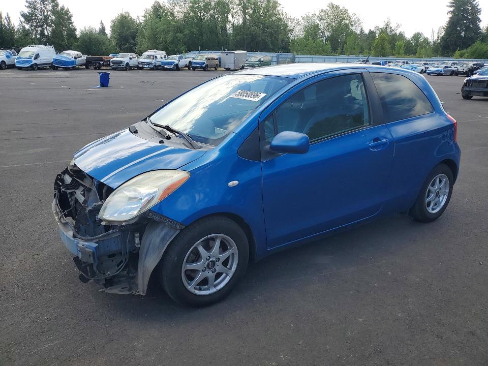 2007 Toyota Yaris VIN JTDJT923775118888 COPART salvage auction — FRONT END, OR - SALVAGE TITLE CERTIFICATE, sold $425 on 2026-07-20 (photo 1)