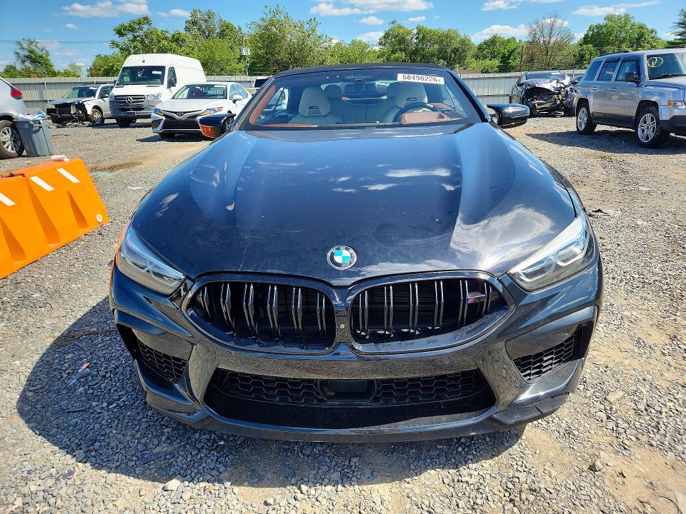 2020 BMW M8 VIN WBSDZ0C08LBM09464 COPART salvage auction — WATER/FLOOD, Nj - Cert Of Title-Salvage Flood, sold $27,500 on 2026-07-07 (photo 5)