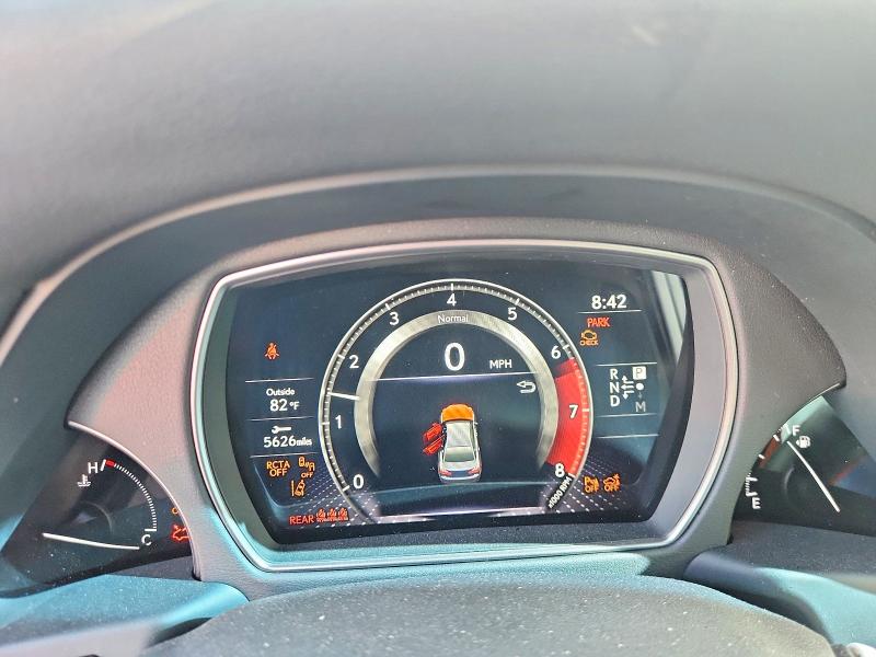 2022 Lexus Ls 500 VIN JTHD51FF5N5017163 COPART salvage auction — FRONT END, Tx - Salvage Vehicle Title, sold $24,100 on 2026-07-02 (photo 9)