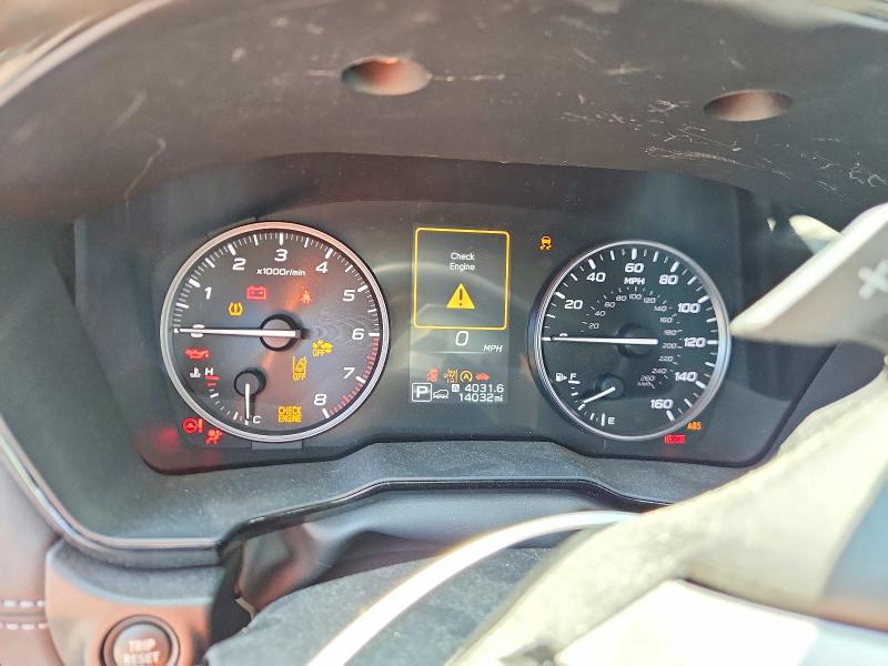 2025 Subaru Outback VIN 4S4BTAFC5S3152229 COPART salvage auction — FRONT END, Salvage Title, sold $6,300 on 2026-08-25 (photo 9)