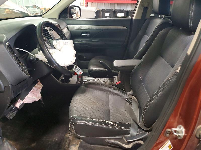 2015 Mitsubishi Outlander VIN JA4AD3A3XFZ009810 COPART salvage auction — FRONT END, Mn - Cert Of Title-Salvage, sold $575 on 2026-07-09 (photo 7)