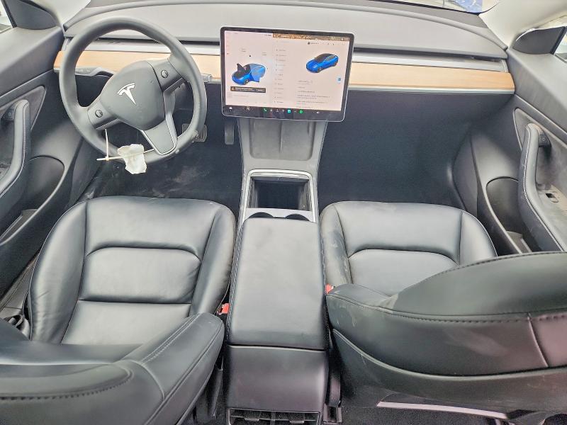 2021 Tesla Model 3 VIN 5YJ3E1EA4MF907542 COPART salvage auction — REAR END, Md - Cert Of Salvage > 75% Damage, sold $8,500 on 2026-07-15 (photo 8)