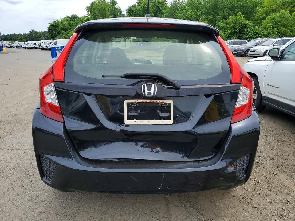 2016 Honda Fit VIN JHMGK5H56GX027967 COPART salvage auction — REAR END, VA - CERTIFICATE OF TITLE, sold $4,100 on 2026-07-16 (photo 6)