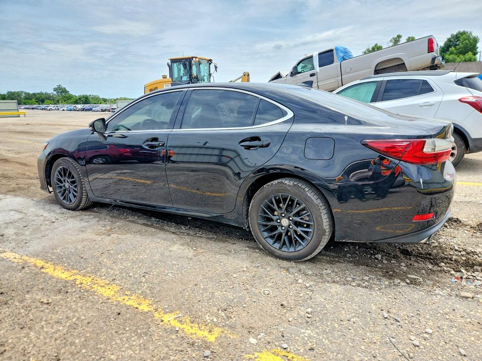 2017 Lexus ES VIN 58ABK1GG3HU047706 COPART salvage auction — HAIL, Salvage Title, sold $7,800 on 2026-08-24 (photo 2)