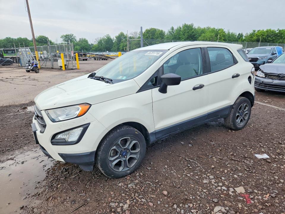 2020 Ford Ecosport VIN MAJ6S3FL5LC383577 COPART salvage auction — REAR END, Pa - Certificate Of Salvage, sold $1,850 on 2026-07-06 (photo 1)