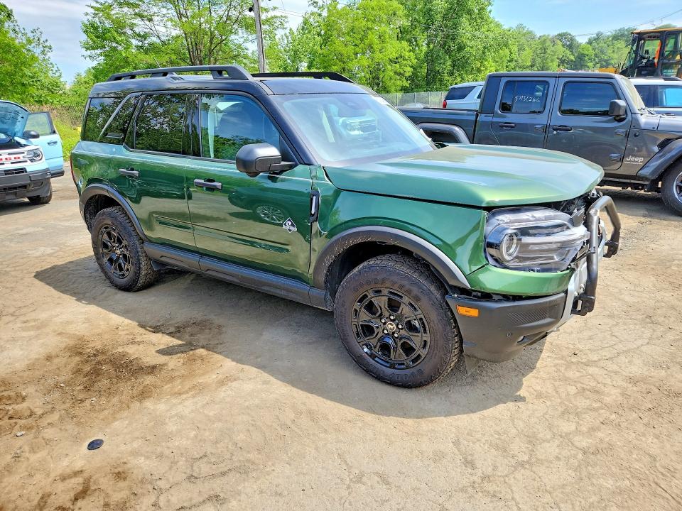 2025 Ford Bronco sport VIN 3FMCR9CN0SRF02195 COPART salvage auction — FRONT END, NJ - CERT OF TITLE-SALVAGE, sold $11,800 on 2026-07-28 (photo 4)
