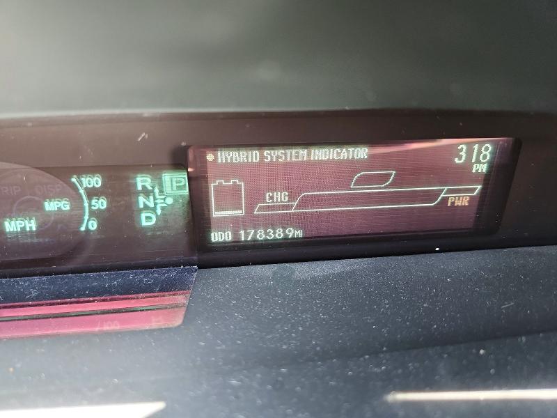 2011 Toyota Prius VIN JTDKN3DU8B0324261 COPART salvage auction — SIDE, CA - SALVAGE CERTIFICATE, sold $675 on 2026-07-14 (photo 9)