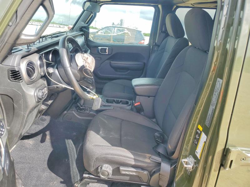 2022 Jeep Gladiator VIN 1C6HJTAG4NL151398 COPART salvage auction — FRONT END, Tx - Salvage Vehicle Title, sold $10,200 on 2026-07-09 (photo 7)