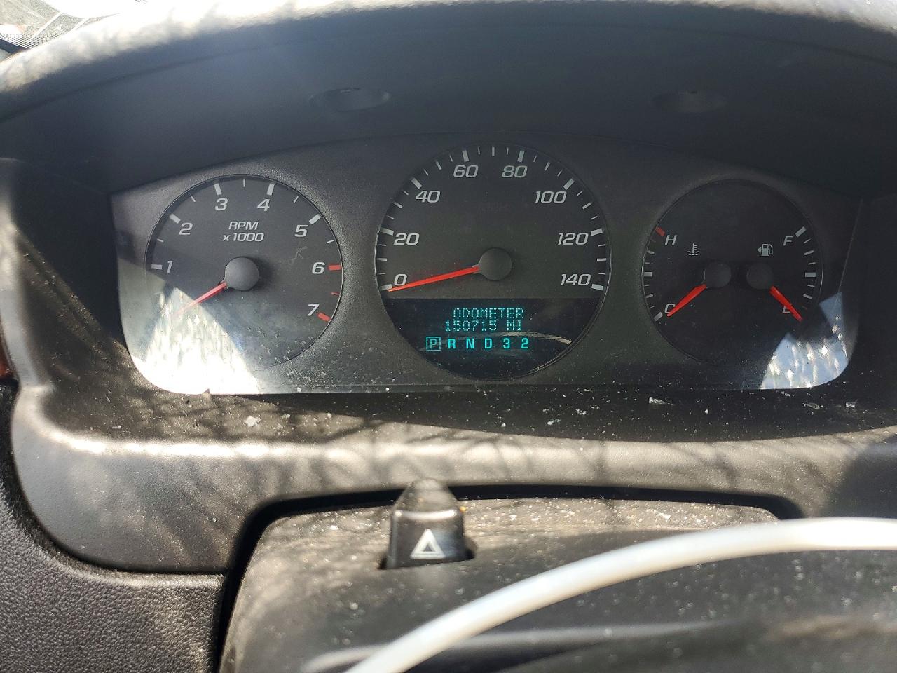 2011 Chevrolet Impala VIN 2G1WF5EK7B1203600 COPART salvage auction — Front End, TN - SALVAGE CERTIFICATE, sold $425 on 2026-07-09 (photo 9)