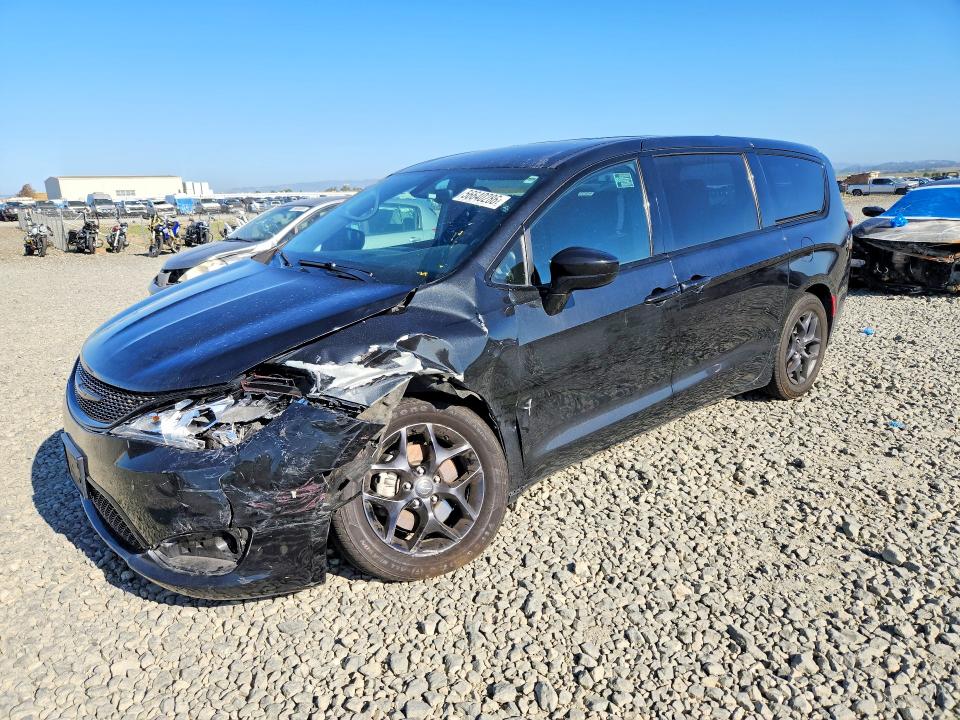 2019 Chrysler Pacifica VIN 2C4RC1FG8KR635968 COPART salvage auction — FRONT END, Ca - Salvage Certificate, sold $1,800 on 2026-07-23 (photo 1)
