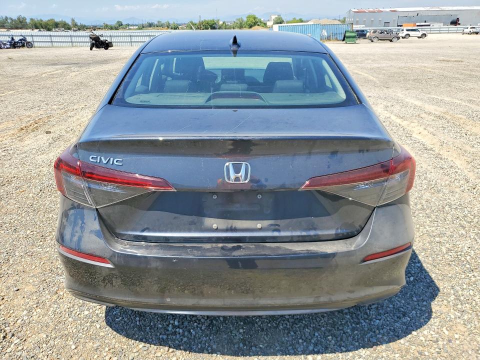 2025 Honda VIN 2HGFE2F29SH552404 COPART salvage auction — FRONT END, Ca - Salvage Certificate, sold $3,550 on 2026-07-31 (photo 6)