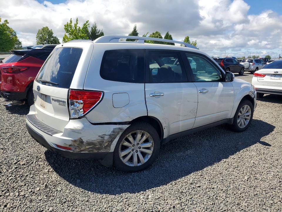 2011 Subaru Forester VIN JF2SHAGCXBH758232 COPART salvage auction — REAR END, Or - Salvage Title Certificate, sold $600 on 2026-07-14 (photo 3)
