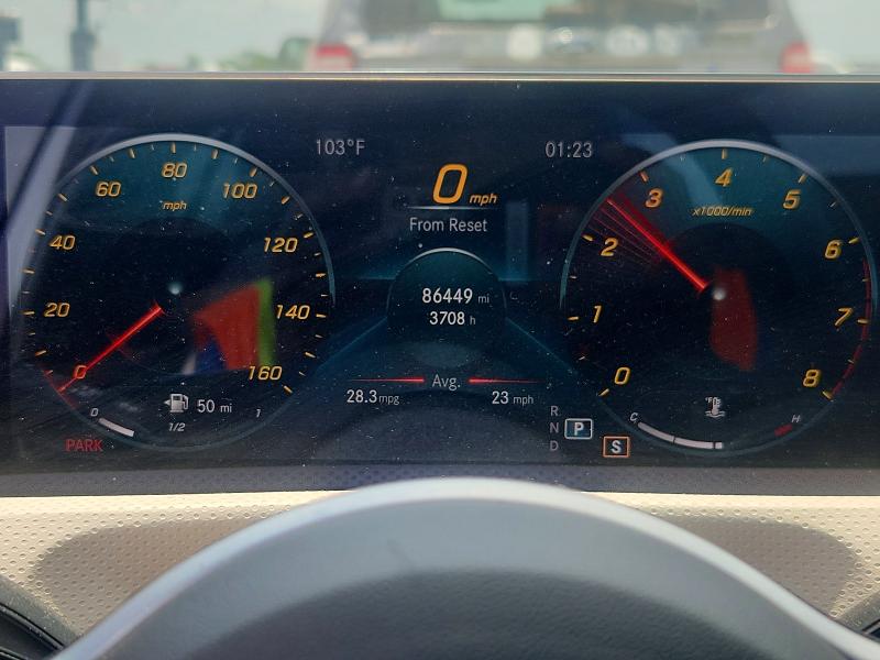 2020 Mercedes-benz A-klasse VIN WDD3G4EB0LW042332 COPART salvage auction — NORMAL WEAR, Tx - Cert Of Title-Rebuilt Salvage, sold $8,200 on 2026-07-09 (photo 9)