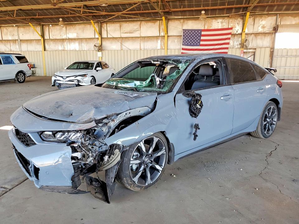 2025 Honda Civic VIN JHMFL4H97SX000405 COPART salvage auction — ALL OVER, Az - Cert Of Title - Salvage, sold $5,200 on 2026-07-27 (photo 1)
