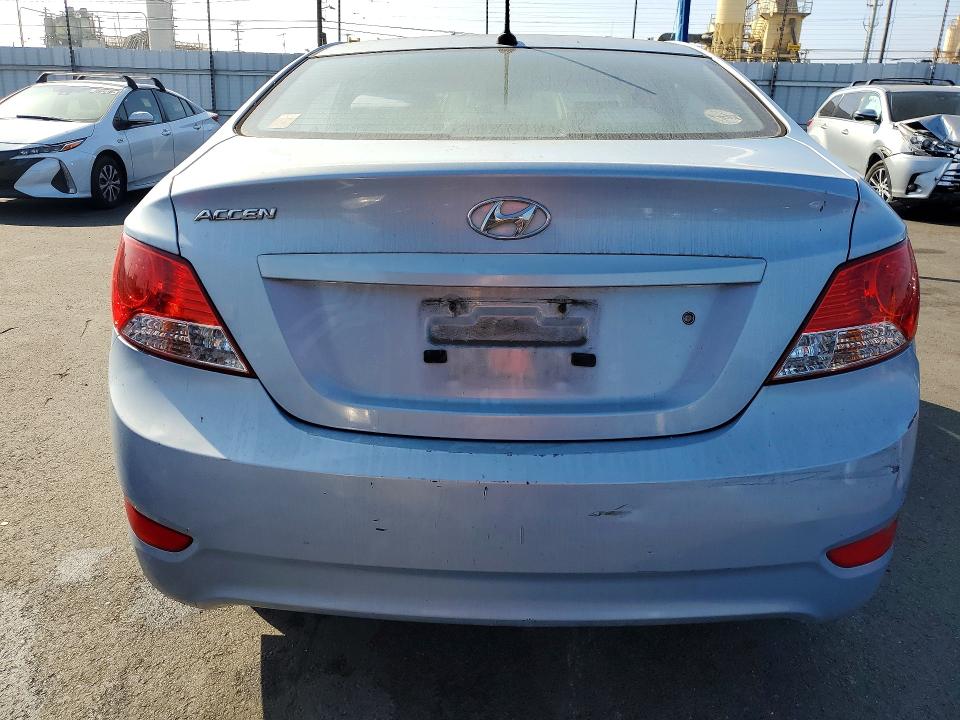 2014 Hyundai VIN KMHCT4AE5EU640285 COPART salvage auction — FRONT END, Ca - Salvage Certificate, sold $275 on 2026-07-13 (photo 6)