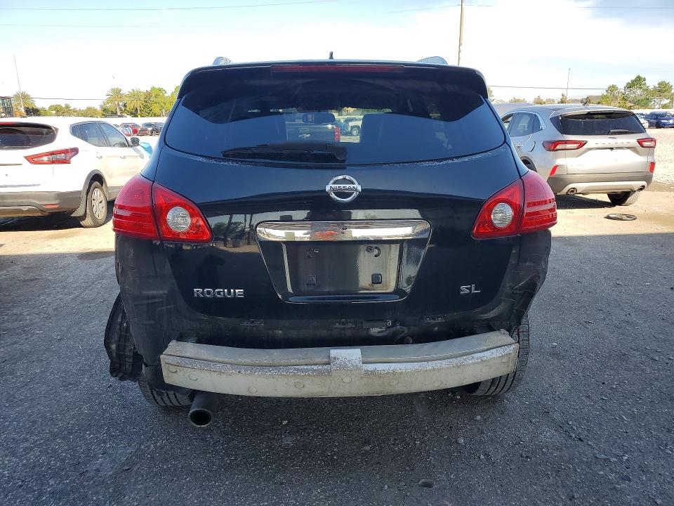 2012 Nissan Rogue VIN JN8AS5MT1CW290562 COPART salvage auction — REAR END, Fl - Cert Of Title Slvg Rebuildable, sold $725 on 2026-07-10 (photo 6)