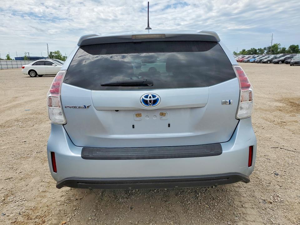 2016 Toyota Prius VIN JTDZN3EU9GJ052057 COPART salvage auction — HAIL, Ia - Cert Of Title-Salvage Title, sold $8,400 on 2026-07-22 (photo 6)