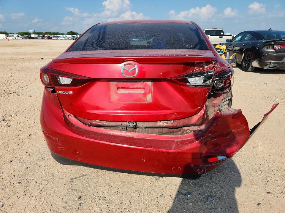 2015 Mazda VIN 3MZBM1U76FM158579 COPART salvage auction — REAR END, TX - SALVAGE VEHICLE TITLE, sold $1,600 on 2026-07-09 (photo 6)