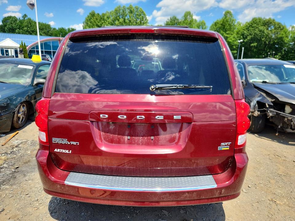 2019 Dodge Grand caravan VIN 2C4RDGCG4KR662055 COPART salvage auction — FRONT END, MA - CERTIFICATE OF TITLE, sold $450 on 2026-07-02 (photo 6)