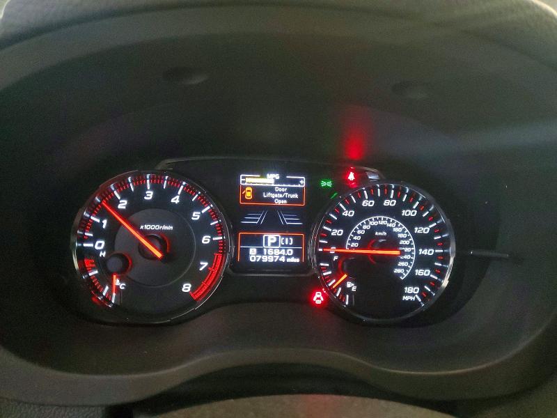 2020 Subaru Wrx VIN JF1VA1F64L8805984 COPART salvage auction — MECHANICAL, Mn - Certificate Of Title, sold $4,350 on 2026-07-14 (photo 9)