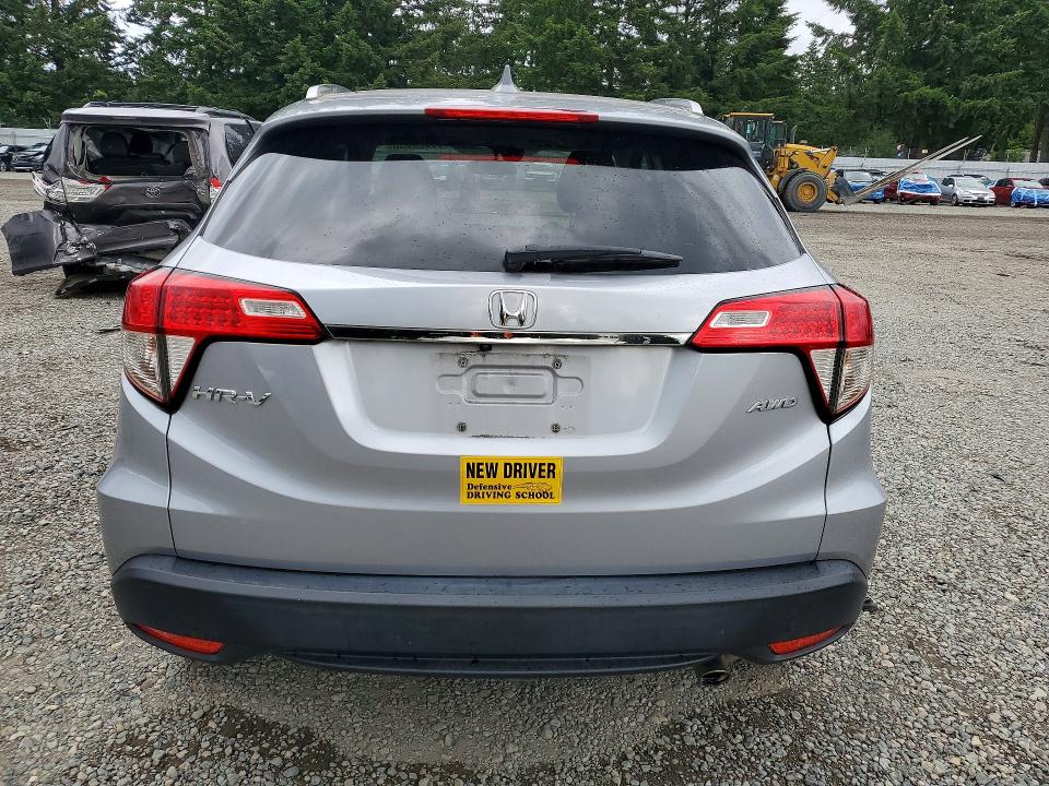 2022 Honda Hr-v VIN 3CZRU6H59NM749652 COPART salvage auction — FRONT END, Wa - Bill Of Sale, sold $5,700 on 2026-07-02 (photo 6)