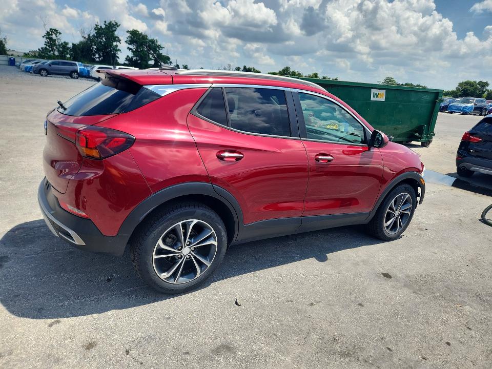 2020 Buick Encore VIN KL4MMDSLXLB100601 COPART salvage auction — FRONT END, Fl - Cert Of Title Slvg Rebuildable, sold $3,600 on 2026-07-09 (photo 3)