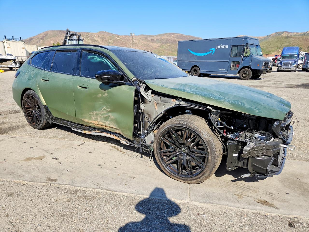 2026 BMW M5 VIN WBS83GV09TCX03202 COPART salvage auction — Front End, CA - SALVAGE CERTIFICATE, sold $65,000 on 2026-07-10 (photo 4)