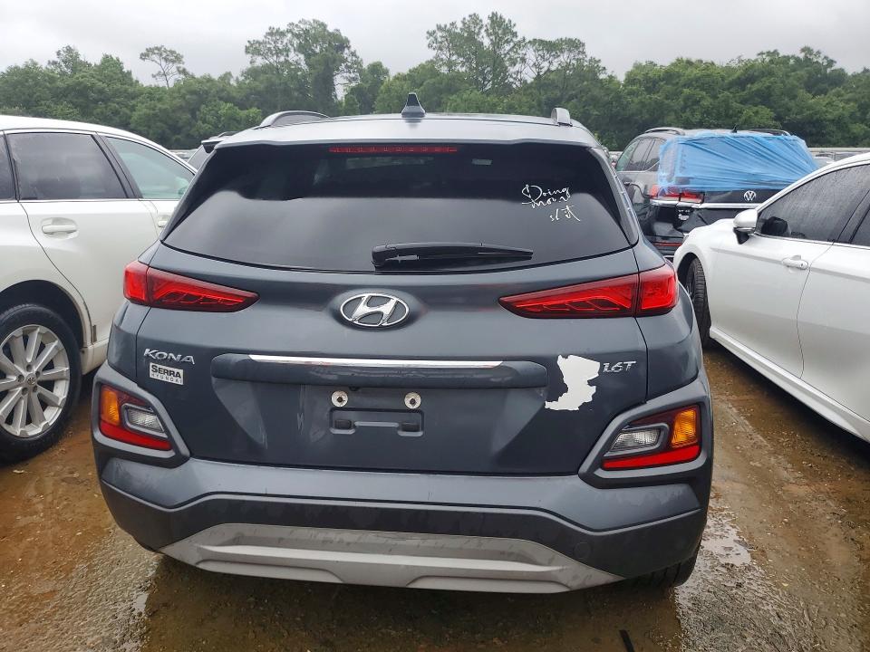 2019 Hyundai Kona VIN KM8K33A54KU201788 COPART salvage auction — FRONT END, Al - Certificate Of Title, sold $2,350 on 2026-07-28 (photo 6)