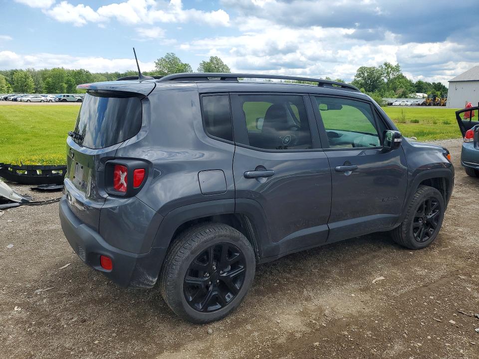 2023 Jeep Renegade VIN ZACNJDE11PPP11221 COPART salvage auction — HAIL, Oh - Cert Of Title-Salvage, sold $8,300 on 2026-08-13 (photo 3)