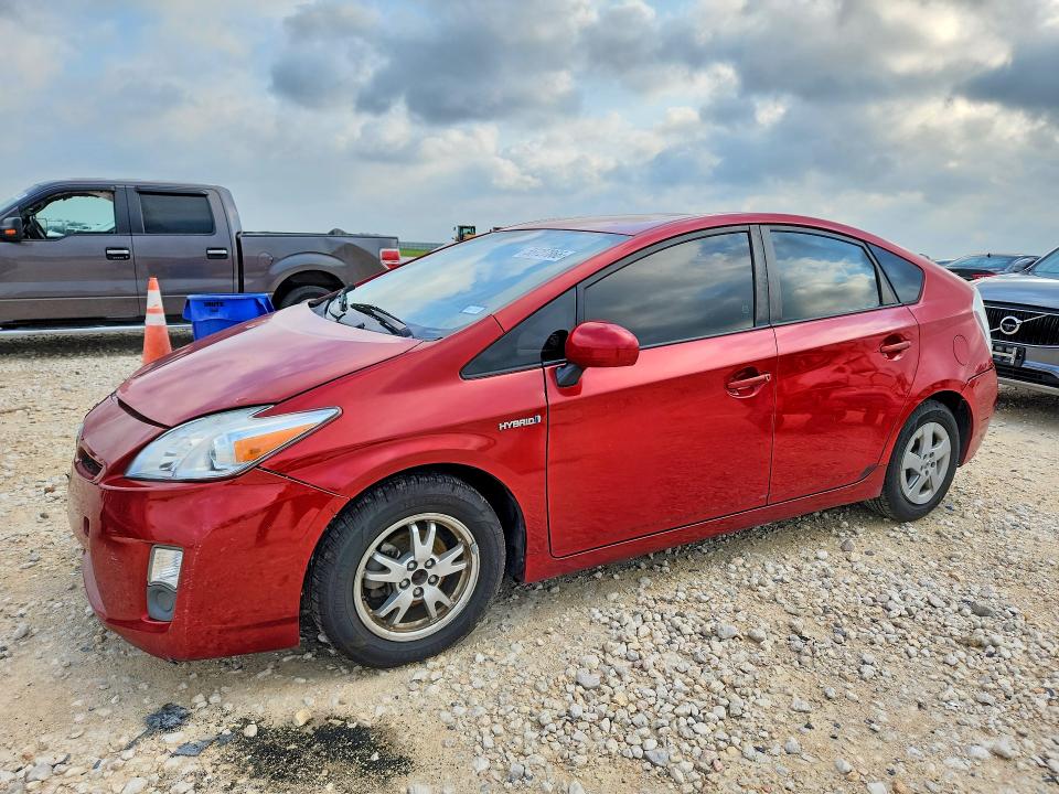 2011 Toyota Prius VIN JTDKN3DUXB1391681 COPART salvage auction — FRONT END, Tx - Salvage Vehicle Title, sold $900 on 2026-07-02 (photo 1)