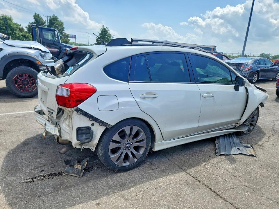 2015 Subaru Impreza VIN JF1GPAU65F8204078 COPART salvage auction — ROLLOVER, Oh - Cert Of Title-Salvage, sold $90 on 2026-07-08 (photo 3)