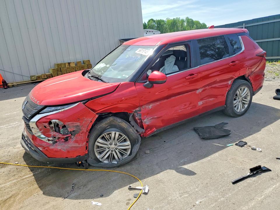 2024 Mitsubishi Outlander VIN JA4J4UA83RZ026292 COPART salvage auction — FRONT END, Pa - Certificate Of Salvage, sold $4,950 on 2026-07-08 (photo 1)